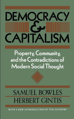 Cover of Democracy And Capitalism