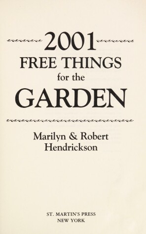 Book cover for 2001 Free Things P