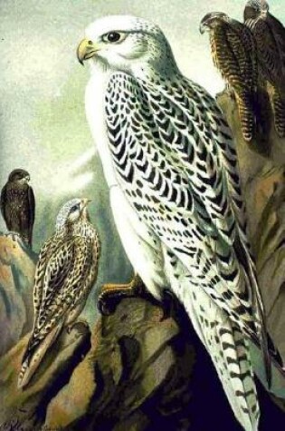 Cover of Painting of a Greenland White Morph Gryfalcon Journal