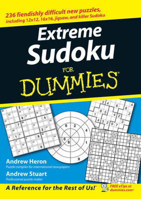 Book cover for Extreme Sudoku For Dummies