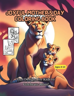 Cover of Joyful Mother's Day Coloring Book