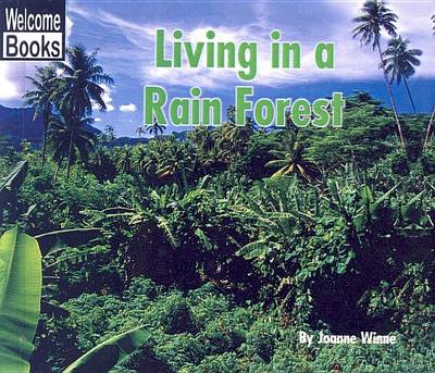 Book cover for Living in a Rain Forest