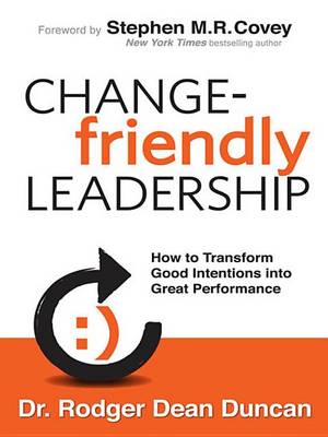 Book cover for Change-Friendly Leadership