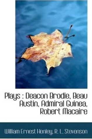 Cover of Plays