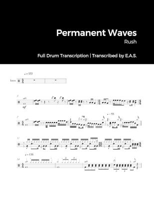 Book cover for Rush - Permanent Waves