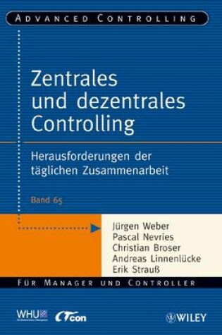 Cover of Zentrales und dezentrales Controlling
