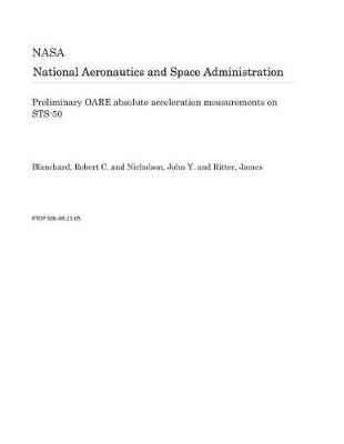 Book cover for Preliminary Oare Absolute Acceleration Measurements on Sts-50