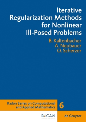 Book cover for Iterative Regularization Methods for Nonlinear Ill-Posed Problems