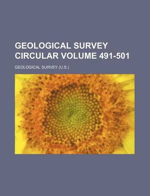 Book cover for Geological Survey Circular Volume 491-501