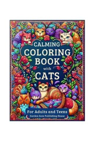 Cover of Calming Coloring Book with Cats