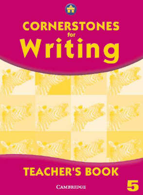 Book cover for Cornerstones for Writing Year 5 Teacher's Book