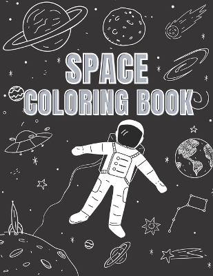 Book cover for Space Coloring Book