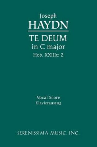 Cover of Te Deum in C major, Hob.XXIIIc.2