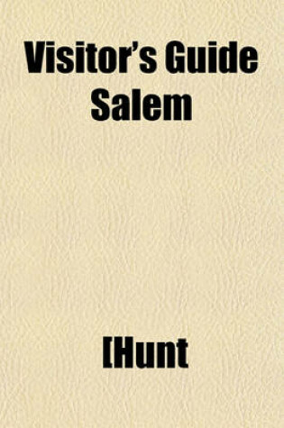 Cover of Visitor's Guide Salem