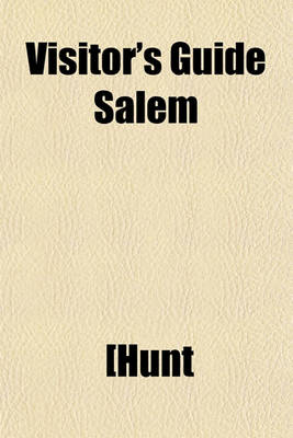 Book cover for Visitor's Guide Salem