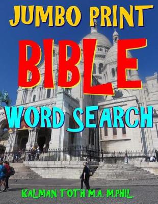 Book cover for Jumbo Print Bible Word Search