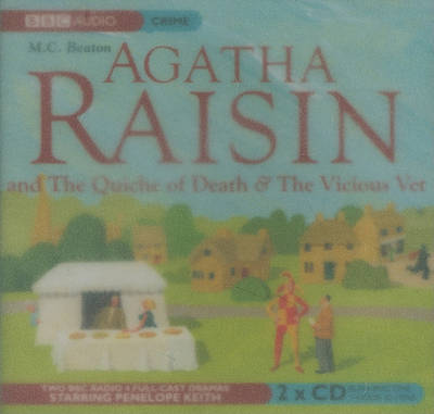 Book cover for Agatha Raisin and the Quiche of Death & the Vicious Vet
