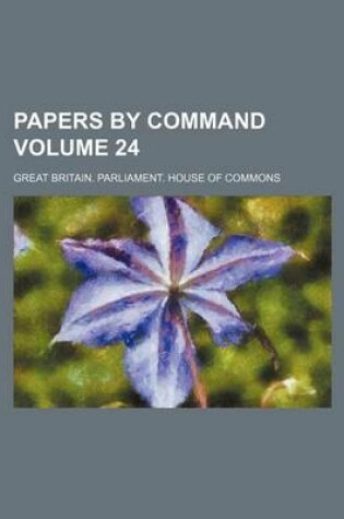 Cover of Papers by Command Volume 24