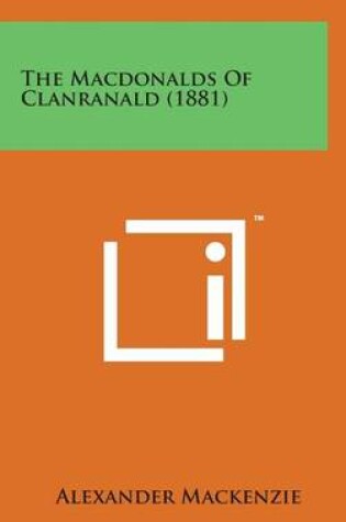 Cover of The Macdonalds of Clanranald (1881)