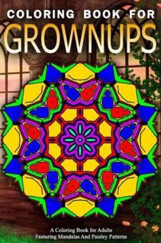 Cover of COLORING BOOKS FOR GROWNUPS - Vol.20