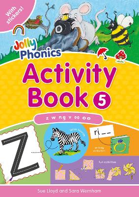 Book cover for Jolly Phonics Activity Book 5