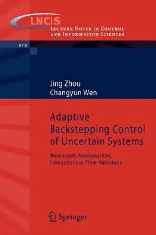 Cover of Adaptive Backstepping Control of Uncertain Systems