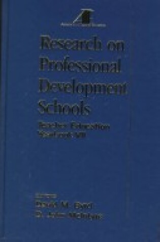 Cover of Research on Professional Development Schools