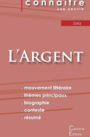 Cover of Fiche de lecture L'Argent de Emile Zola (Analyse litteraire de reference et resume complet)