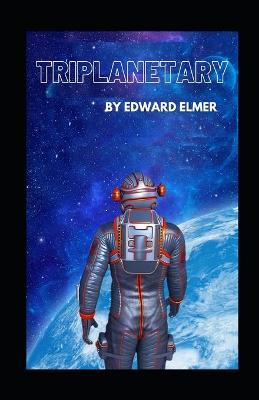 Book cover for Triplanetary illustrated