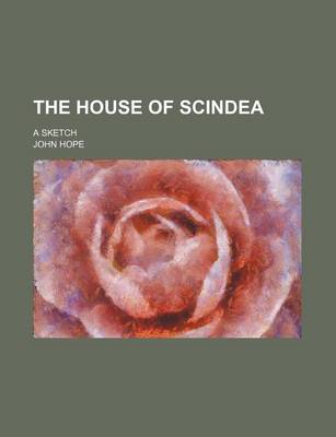 Book cover for The House of Scindea; A Sketch