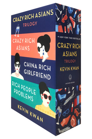 Cover of The Crazy Rich Asians Trilogy Box Set