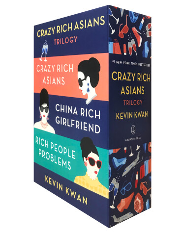 Cover of The Crazy Rich Asians Trilogy Box Set