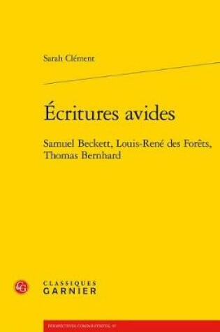 Cover of Ecritures Avides