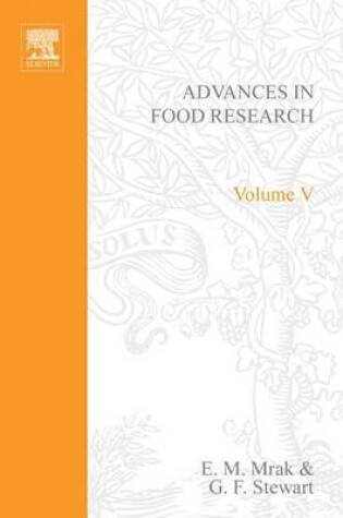 Cover of Advances in Food Research Volume 5