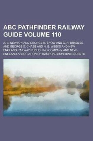 Cover of ABC Pathfinder Railway Guide Volume 110