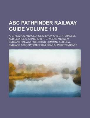 Book cover for ABC Pathfinder Railway Guide Volume 110