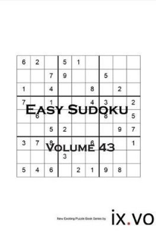 Cover of Easy Sudoku Volume 43
