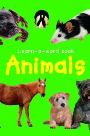 Cover of Learn-a-word Book: Animals