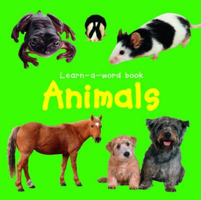 Book cover for Learn-a-word Book: Animals