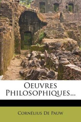Cover of Oeuvres Philosophiques...