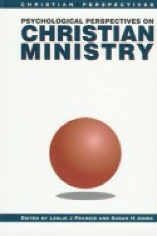 Cover of Psychological Perspectives on Christian Ministry