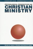 Cover of Psychological Perspectives on Christian Ministry
