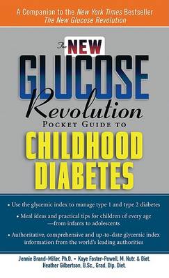 Book cover for The New Glucose Revolution Pocket Guide to Childhood Diabetes