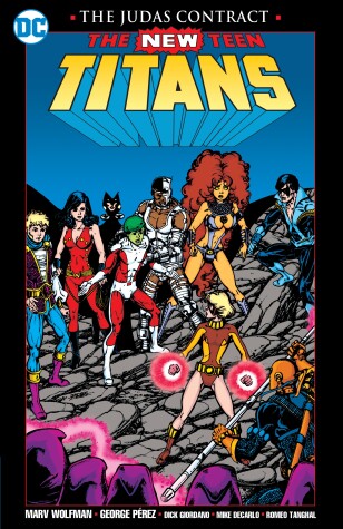 Book cover for New Teen Titans: The Judas Contract New Edition
