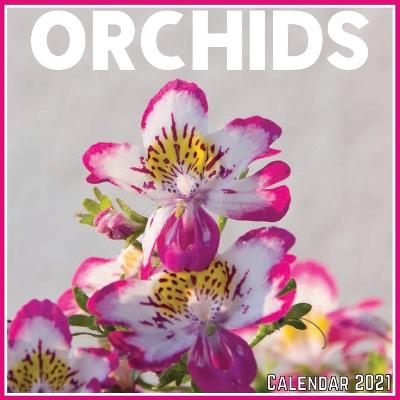 Book cover for Orchids Calendar 2021