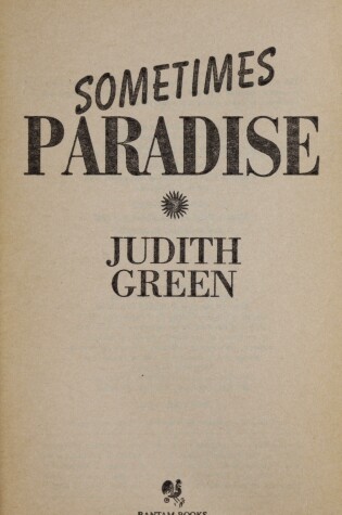 Cover of Sometimes Paradise