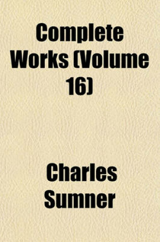 Cover of Complete Works (Volume 16)