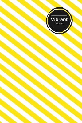 Book cover for Vibrant Lifestyle Journal, Creative Write-in Notebook, Dotted Lines, Wide Ruled Medium Size (A5), 6 x 9 Inch (Yellow)