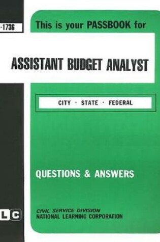 Cover of Assistant Budget Analyst