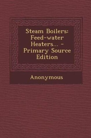 Cover of Steam Boilers